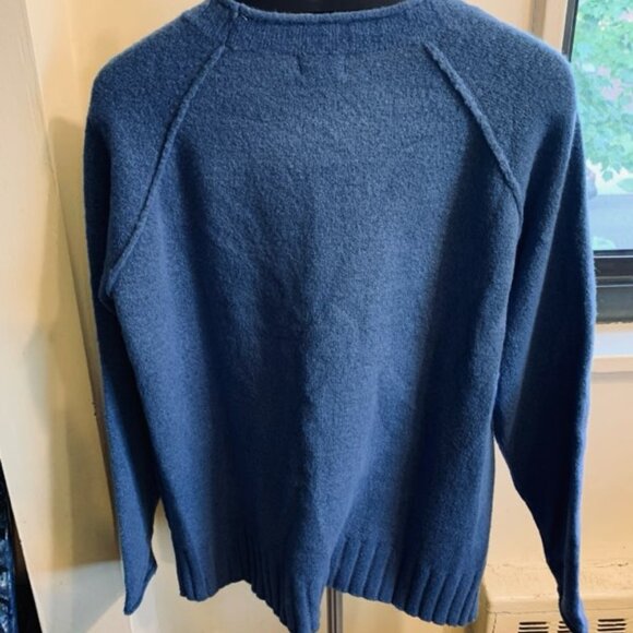 CASLON  BLue Crew Neck  Sweater - Picture 4 of 6